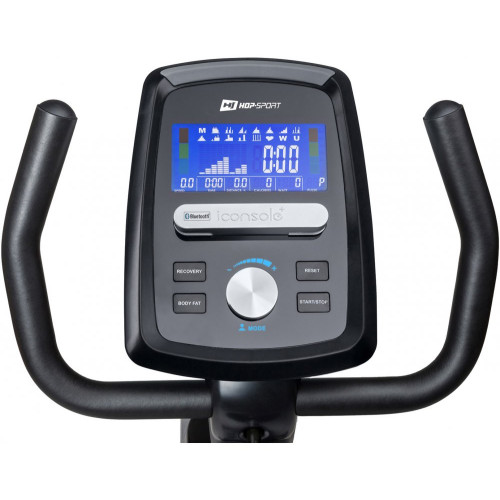 Велотренажер  Hop-Sport HS-070L Helix iConsole+ (blue) - фото №8